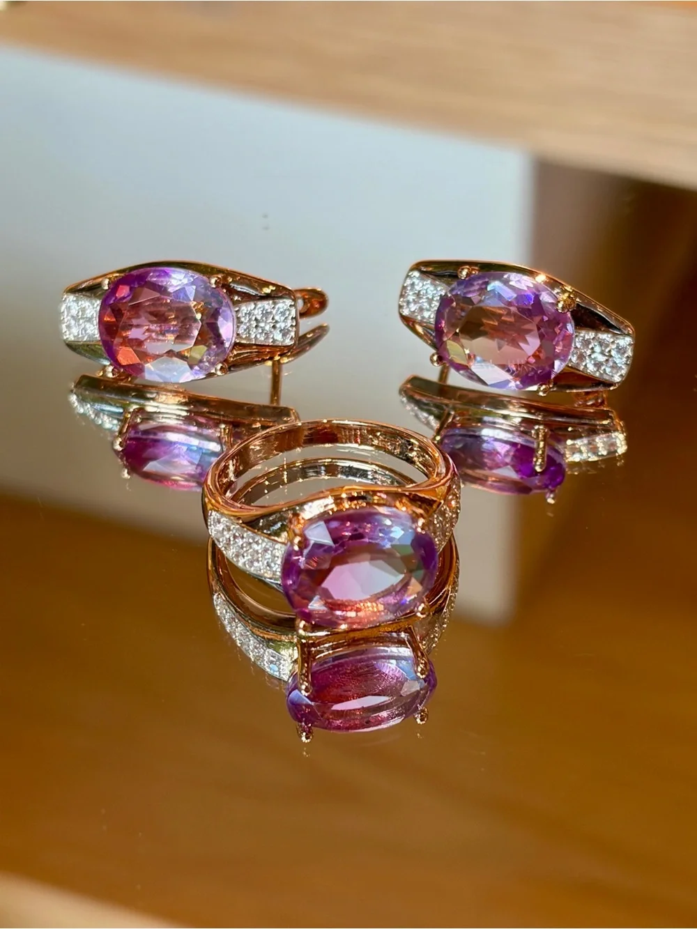 N/A ring earrings