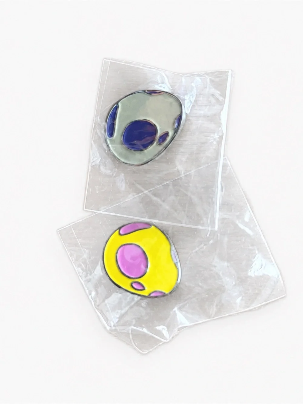 Pokémon Egg Enamel Pin Set 7km & 10km New Sealed