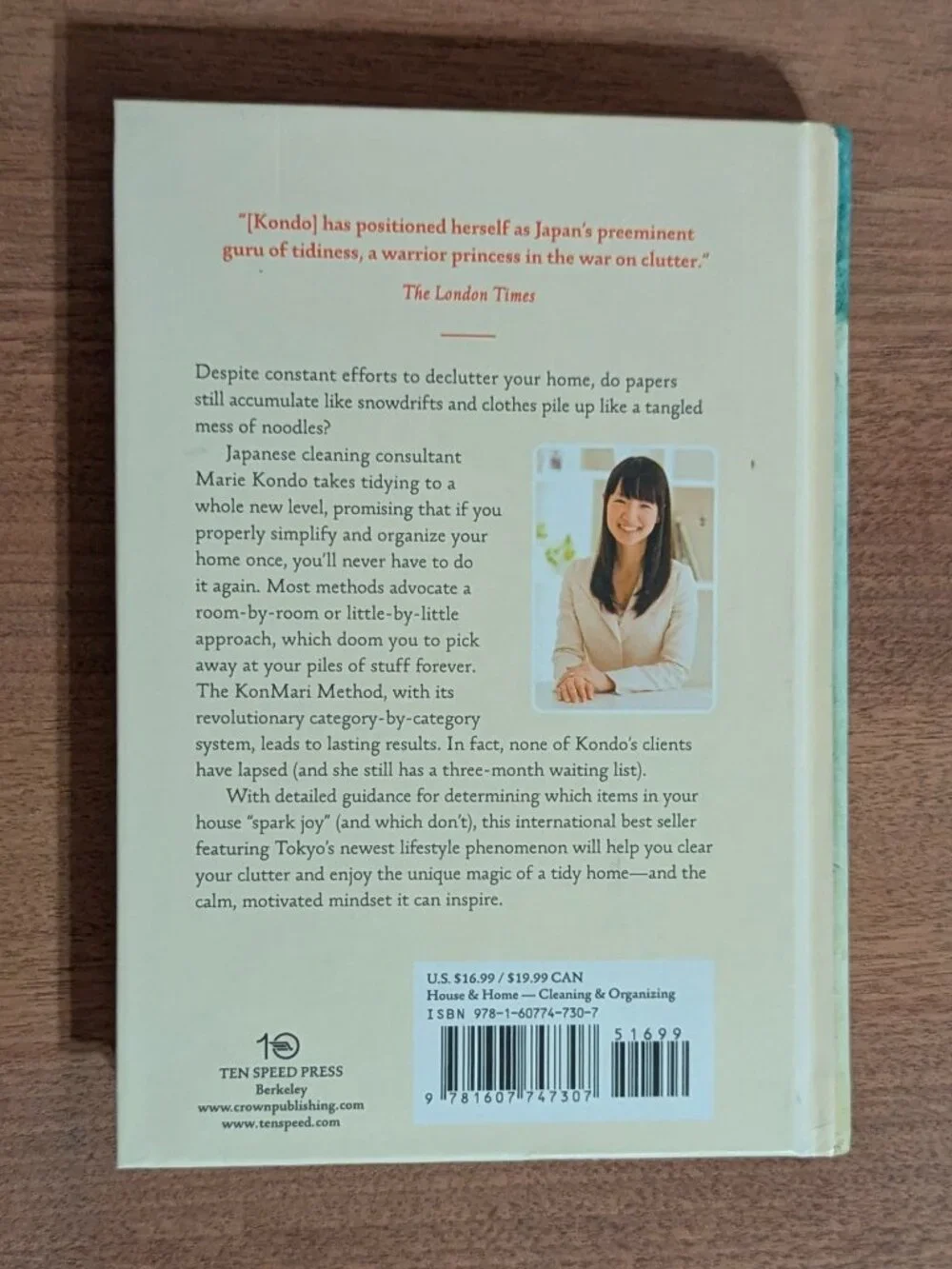 Marie Kondo my son