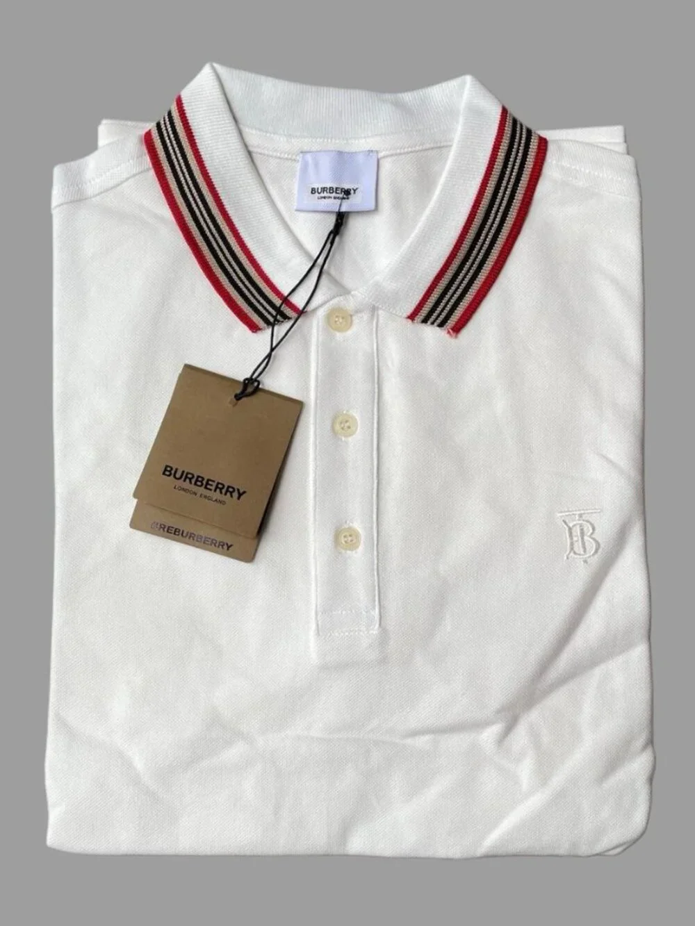 Burberry men white