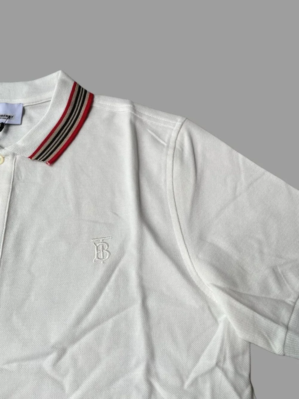 Burberry men white