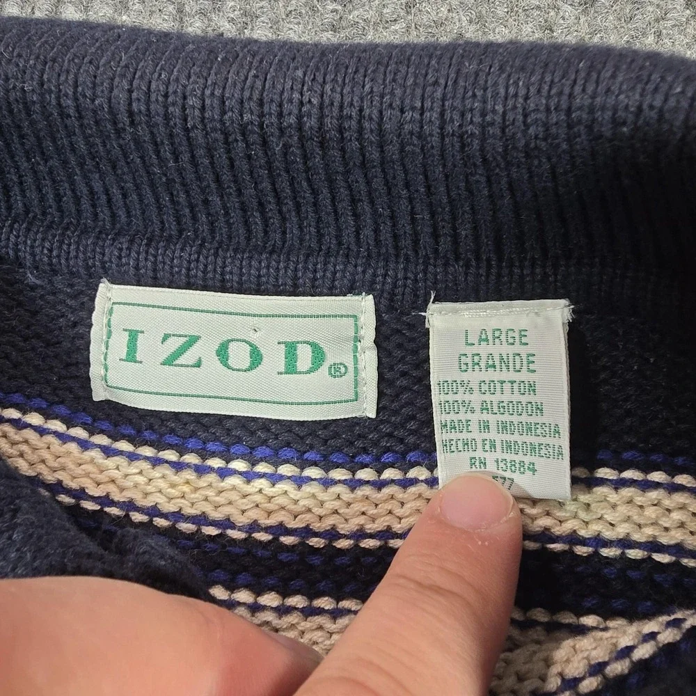 Izod sweater mens