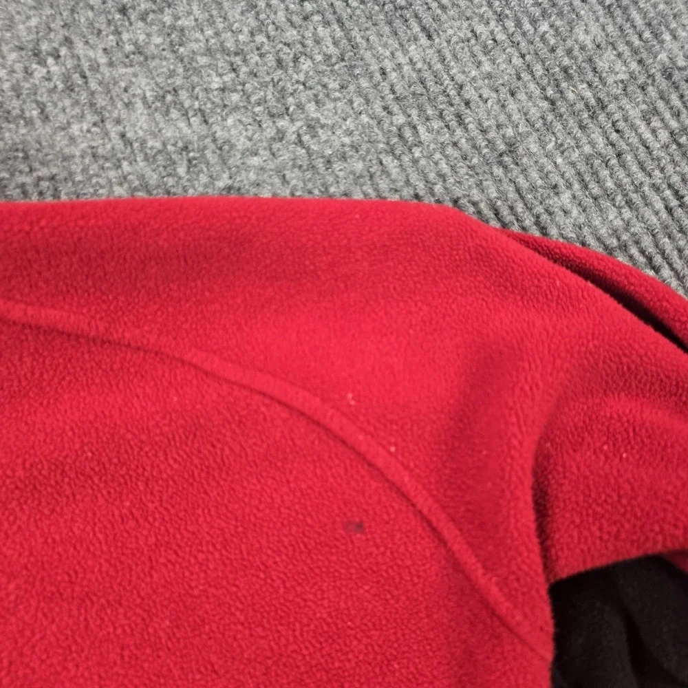 The North Face snap shows