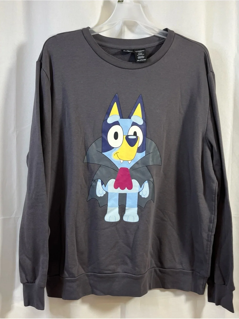 Bluey charcoal crewneck
