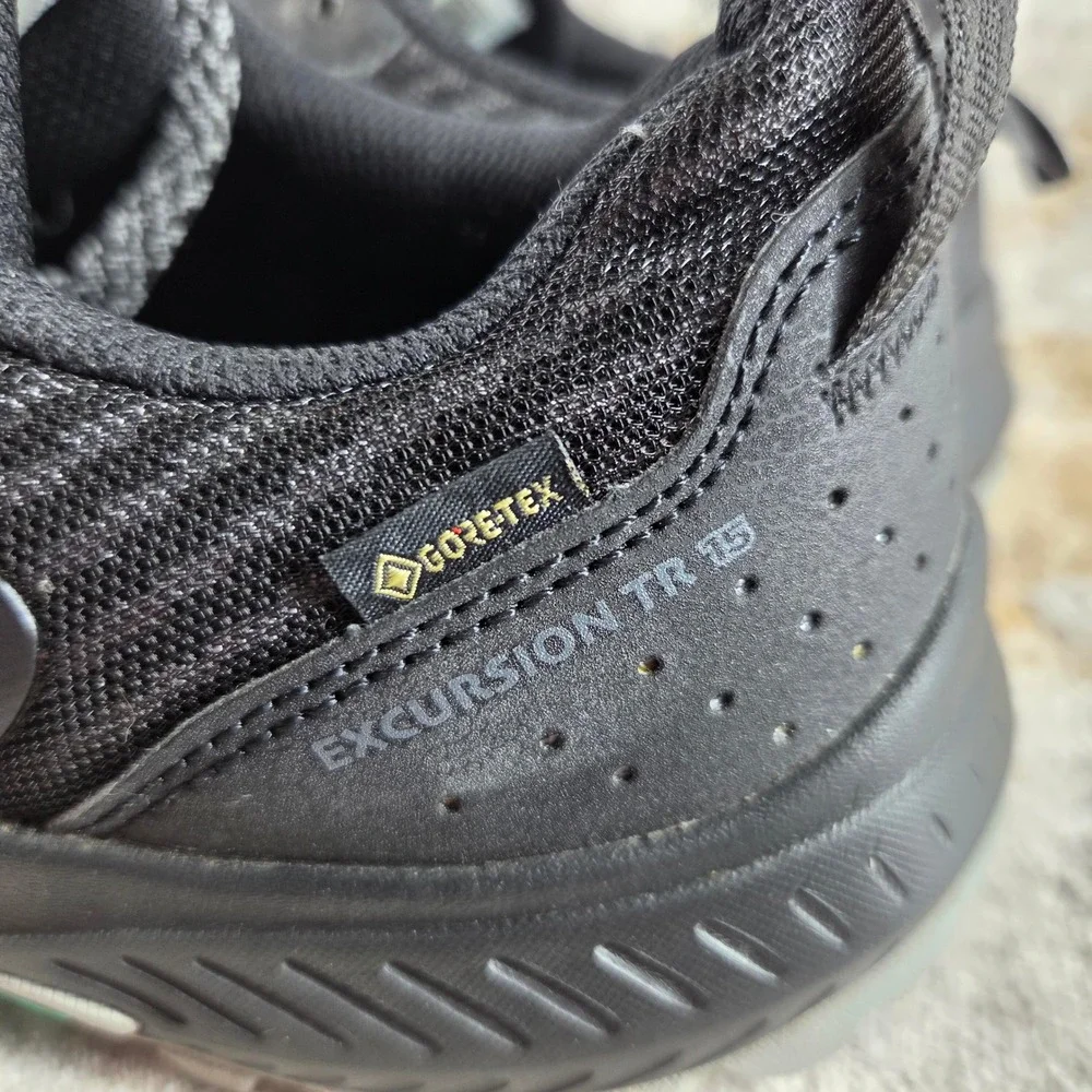 Saucony Excursion TR15 GTX Shoes Womens 9.5 Black Trail Running Outdoor‎ Hiking