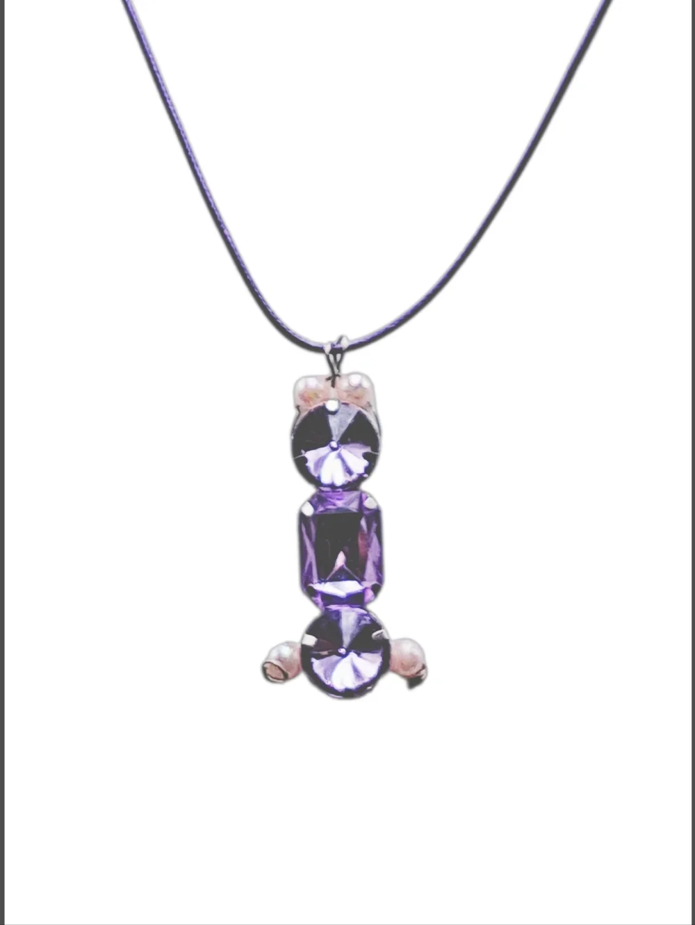 N/A purple rhinestones