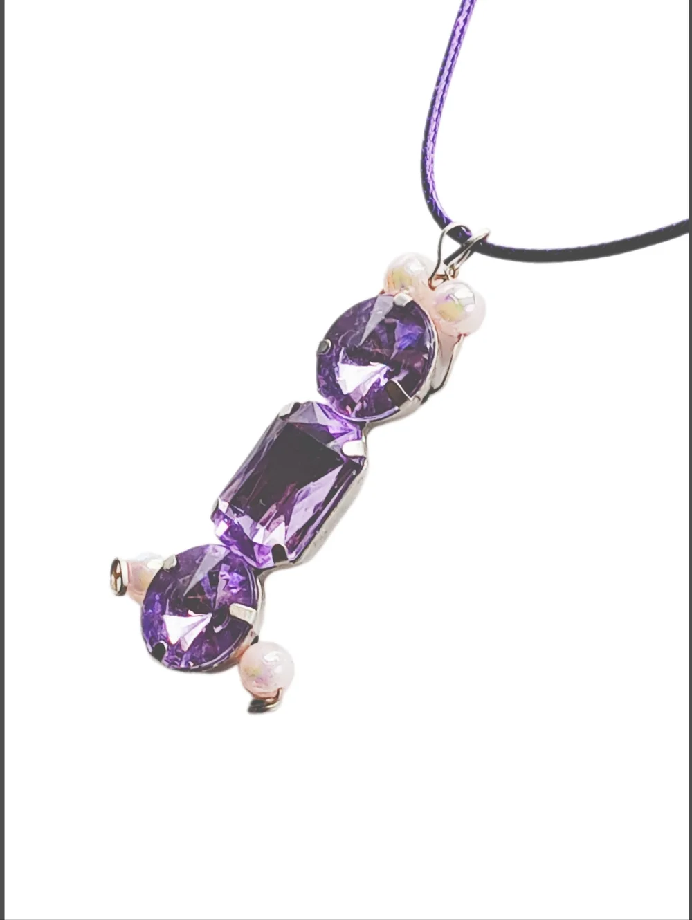 N/A purple rhinestones