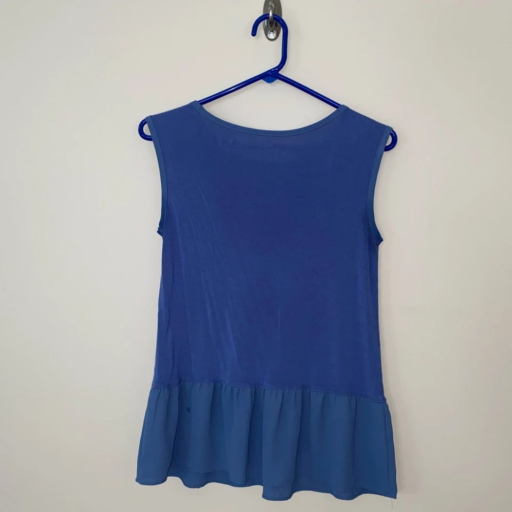 LOFT blue shirt