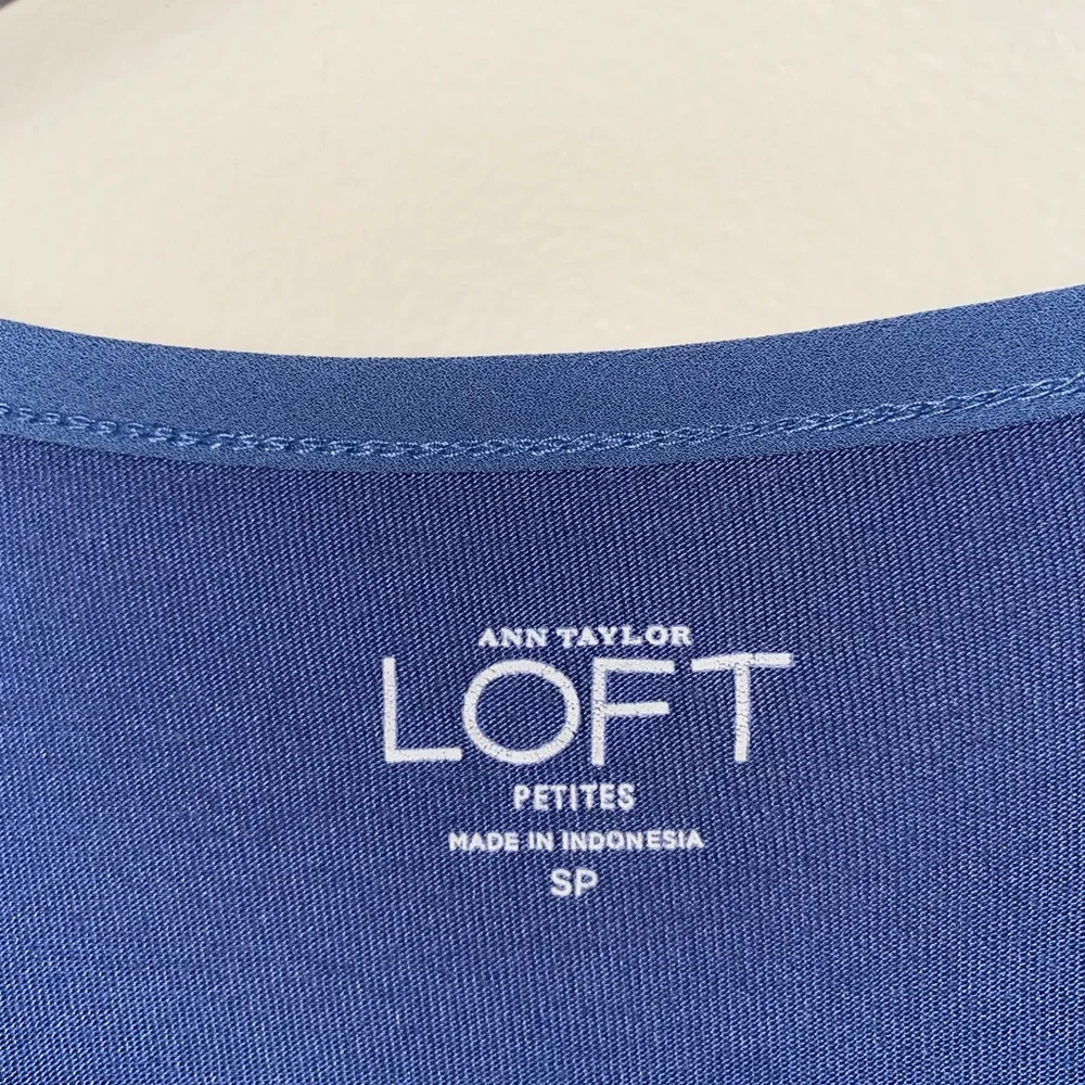 LOFT blue shirt