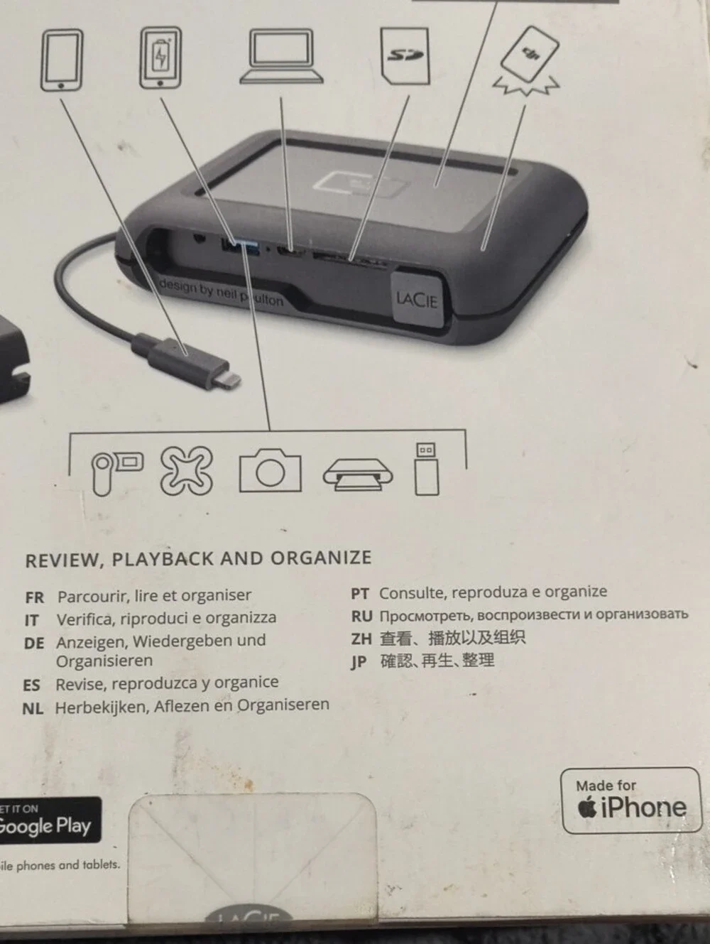 LACIE backup usb