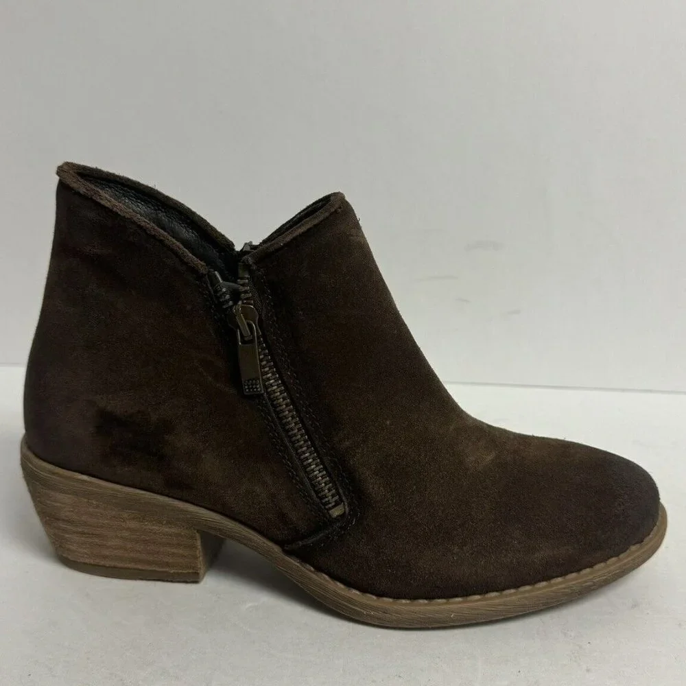 Eric Michael Womens Dallas Bootie Brown Size EU36 M US6