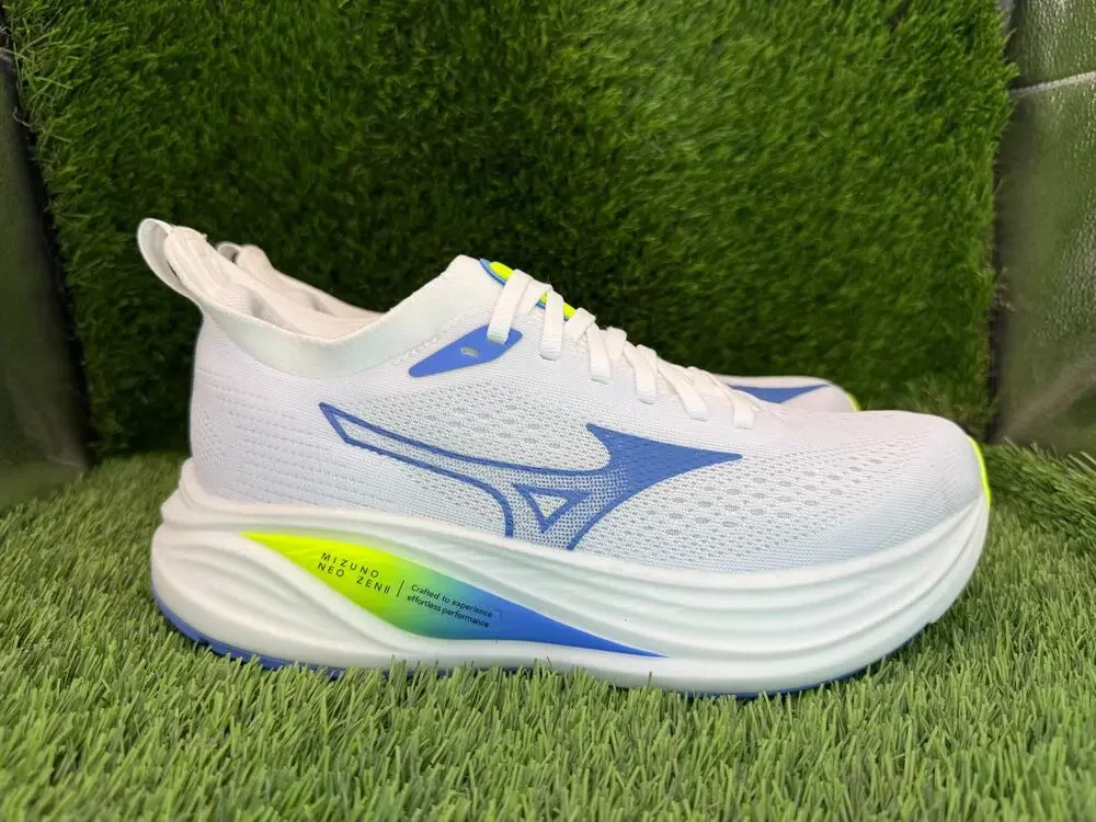 Mizuno Neo Zen 2 J1GD268621 Athletic Shoes Women's 8.5 White Mesh Jogging Sports