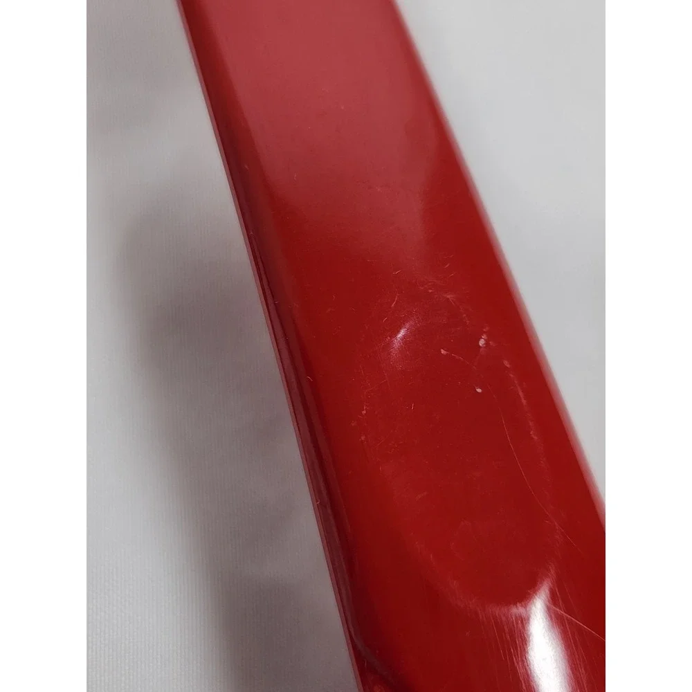 N/A red melamine