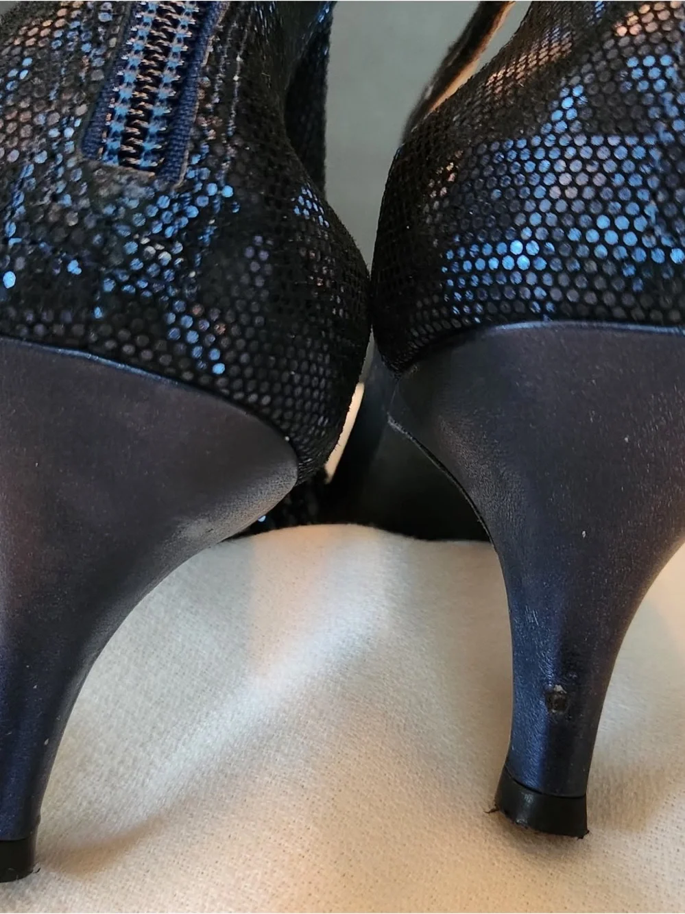 Alex Marie shimmering blue