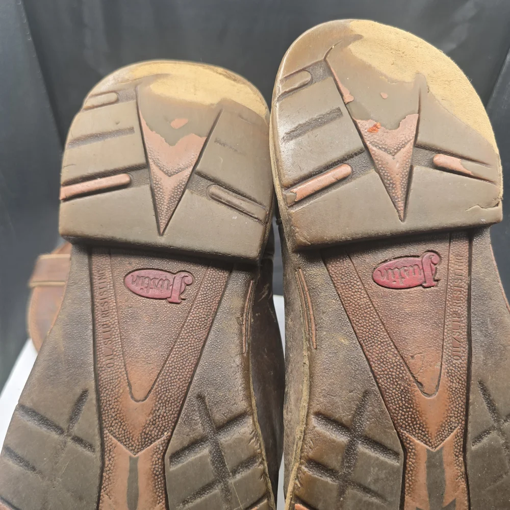 Justin Boots‎ Brown Leather Men's Boots