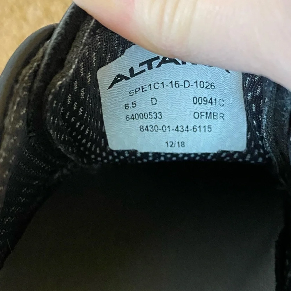 Altama men’s black