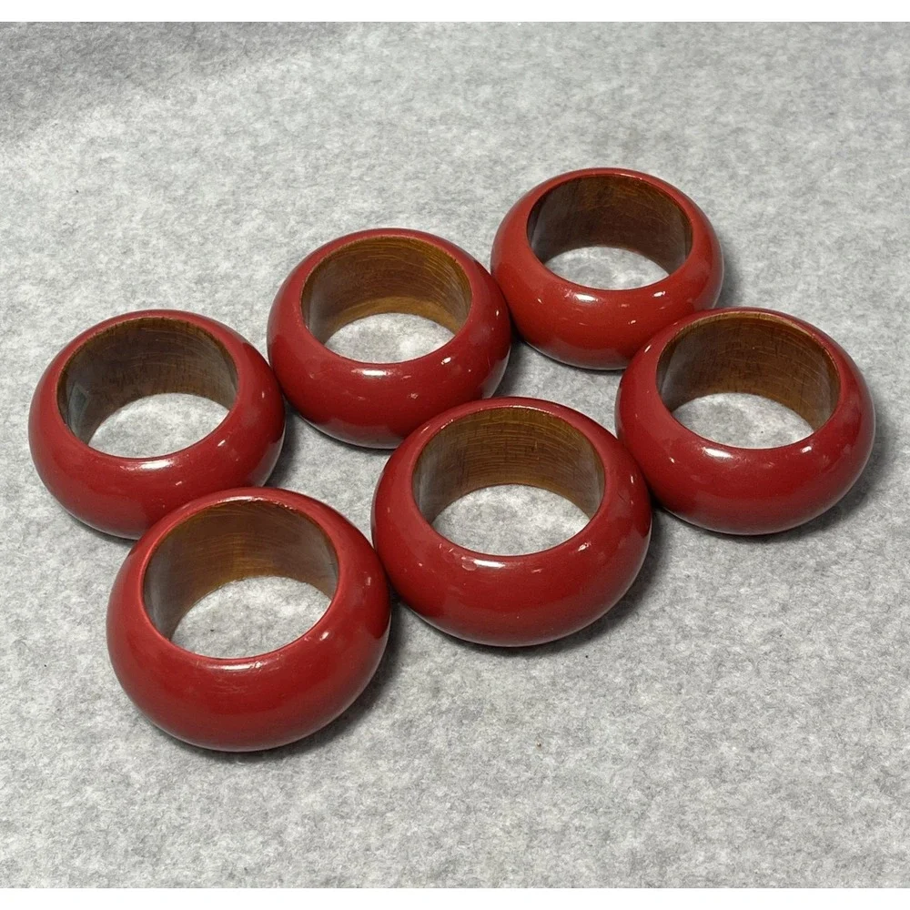 Vintage America red lacquer