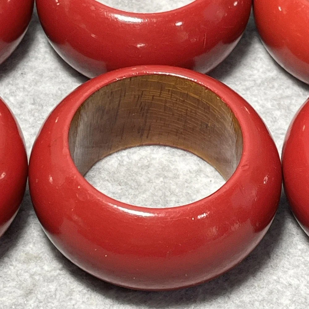 Vintage America red lacquer