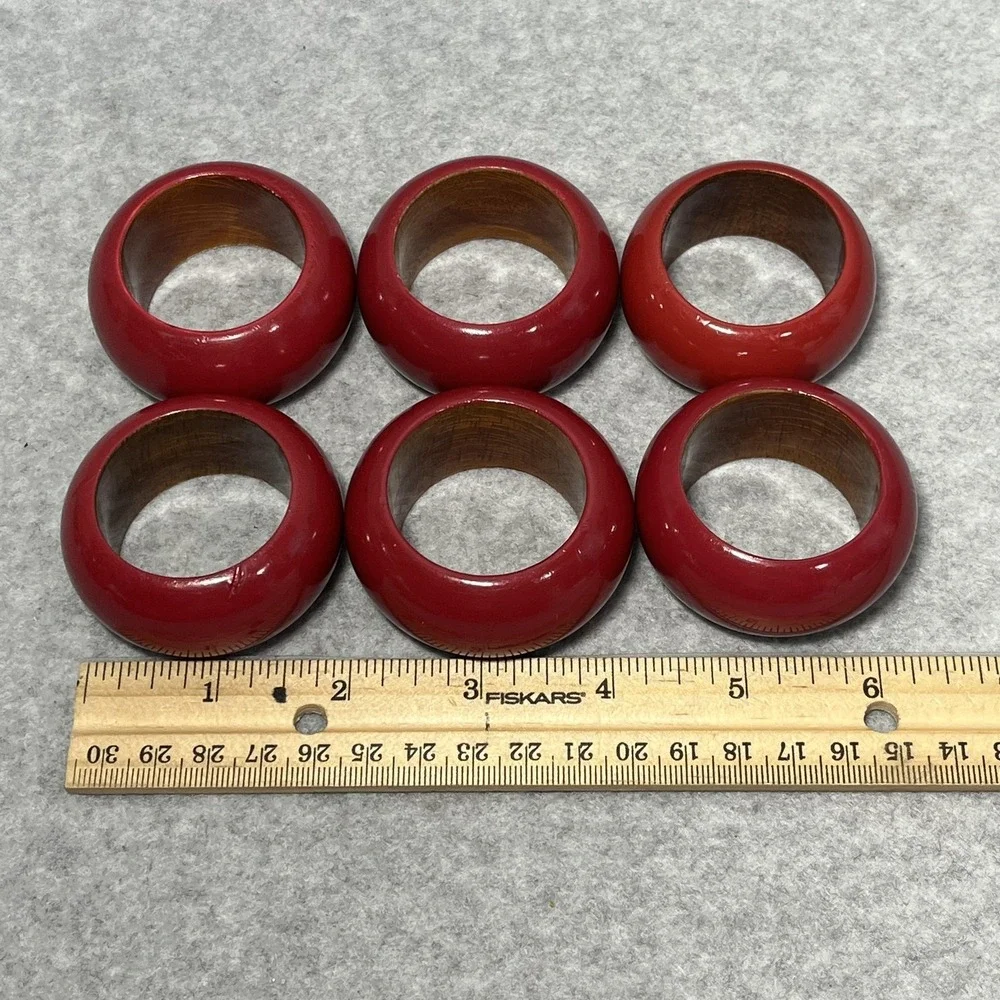 Vintage America red lacquer