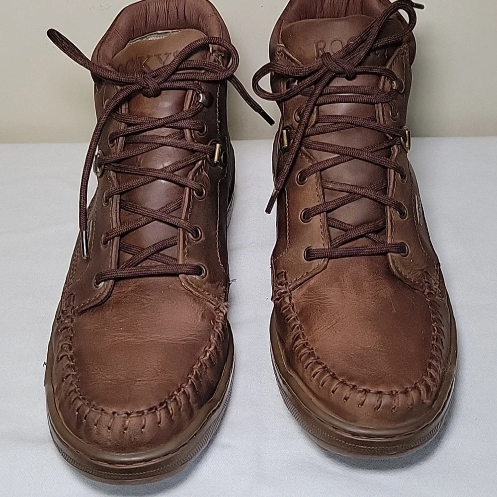 Rocky Outback Gore-tex‎ Leather Boots Brown Men's Size 9 Gorpcore / Utility