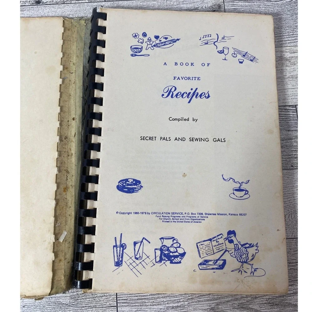 N/A vintage cookbook