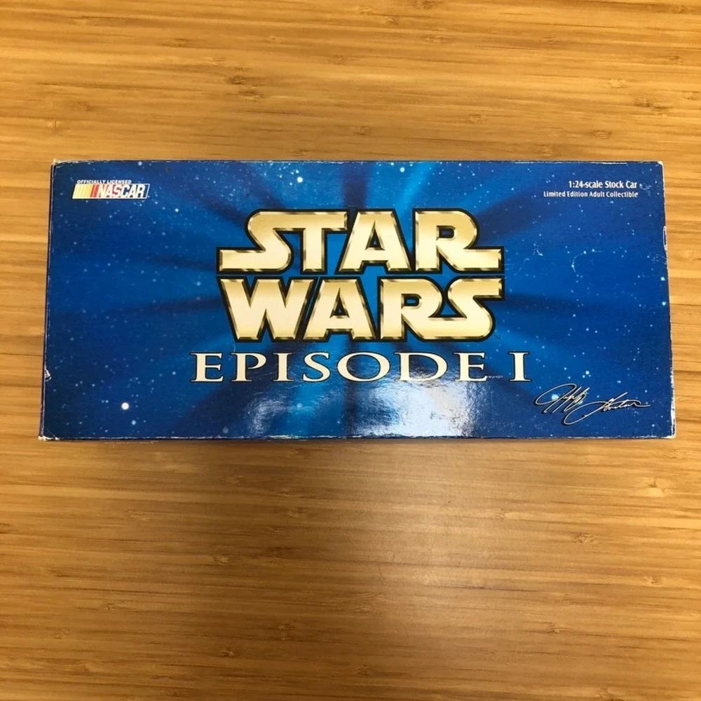 Action Star Wars Episode I Jeff Gordon 1:24 Blue Pepsi Racing Diecast Car