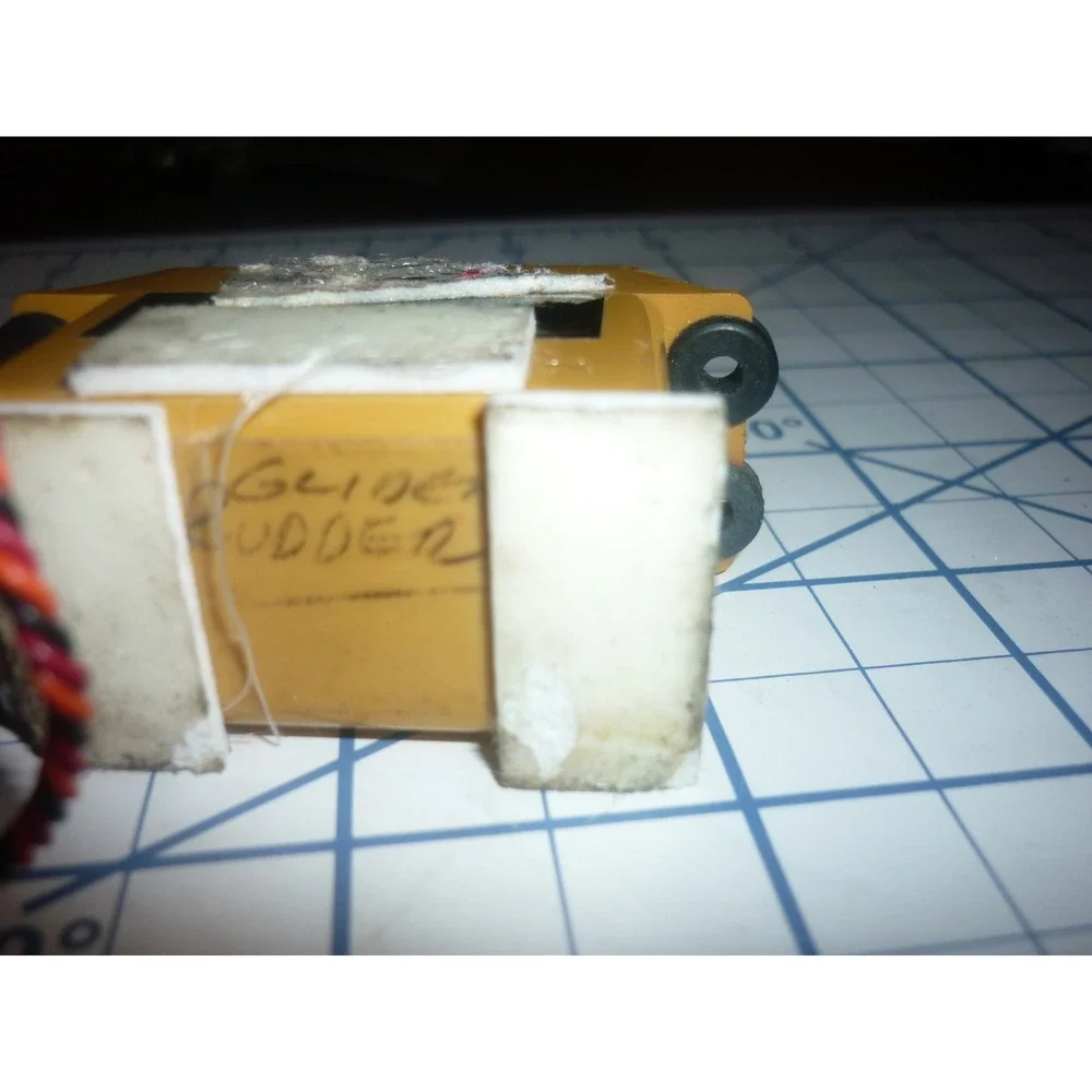 Vintage Kraft Systems RC Servo‎ Motor Glider Rudder Gold Case 3-Pin Ephemera