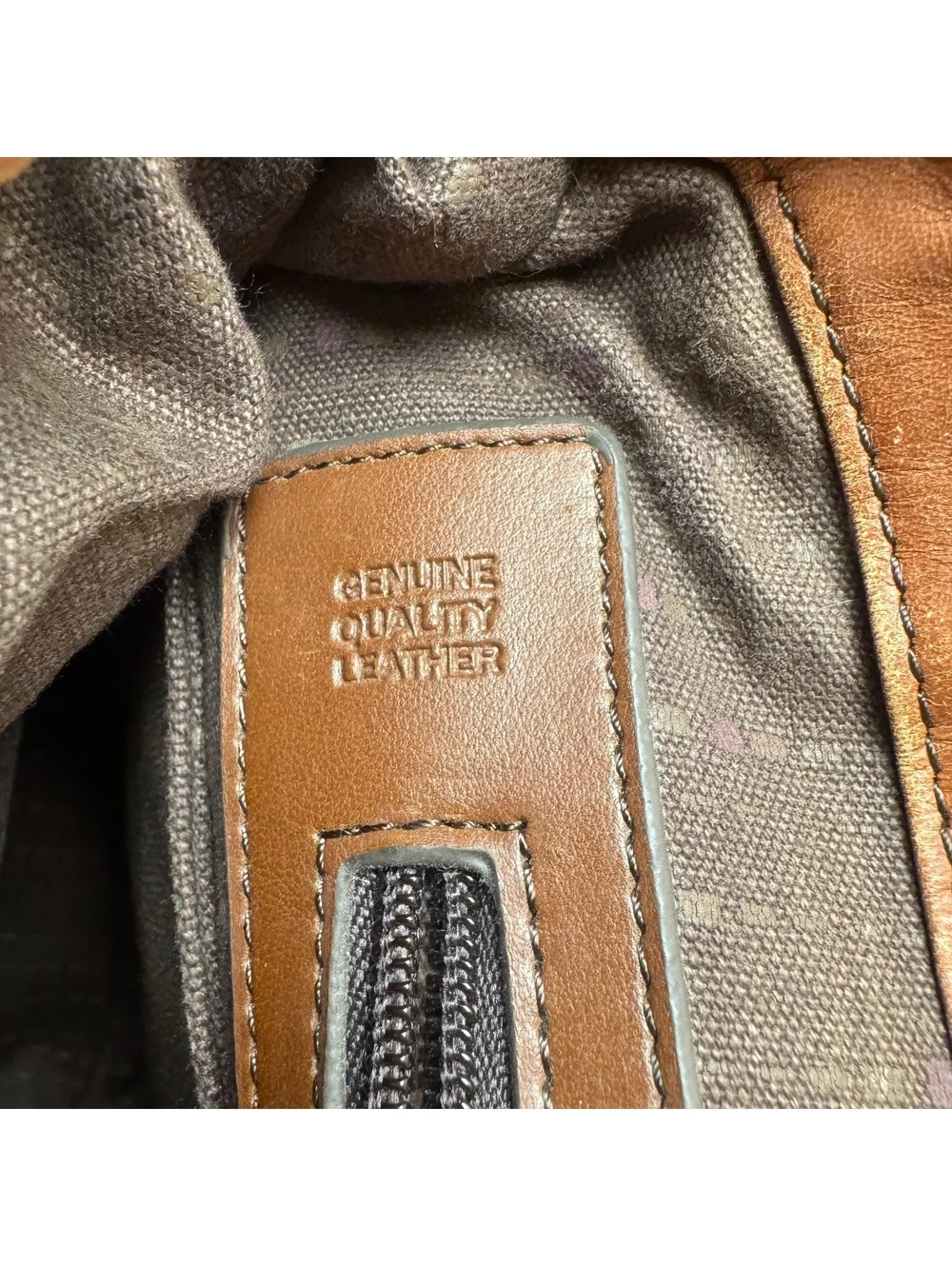 Fossil genuine leather