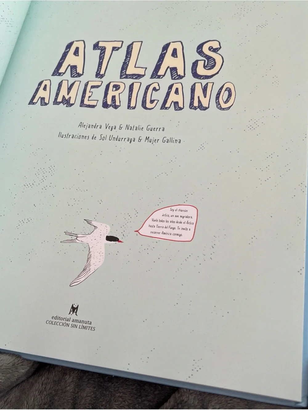 Hardcover atlas americano