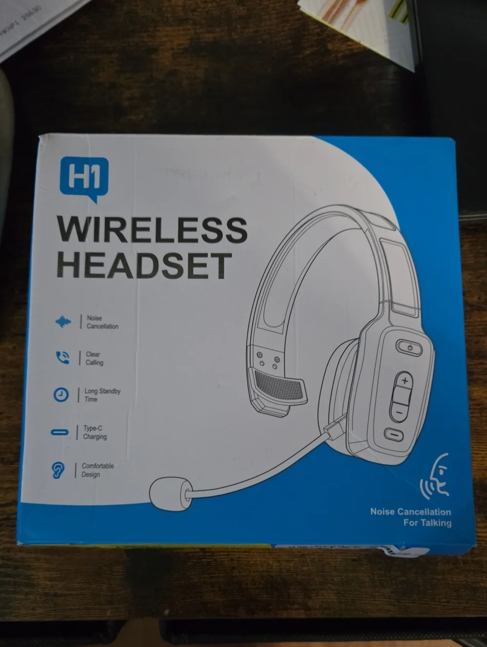 Wireless Headset - Noise-Cancelling Headset