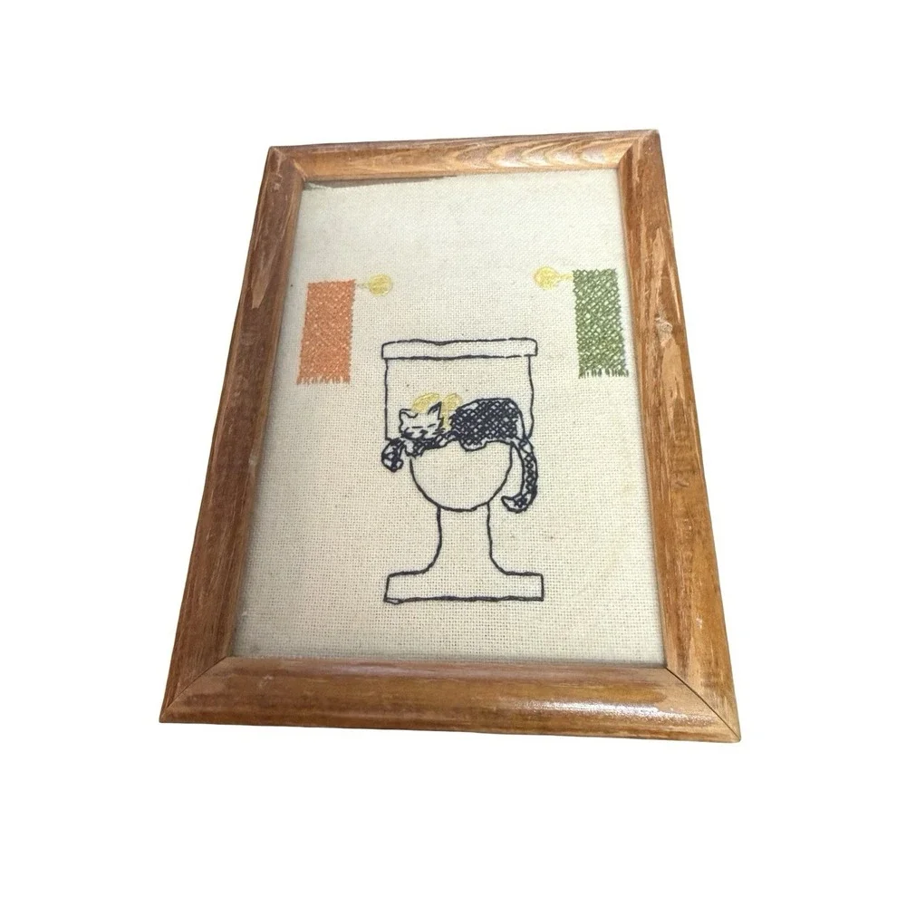 Handmade vtg wood