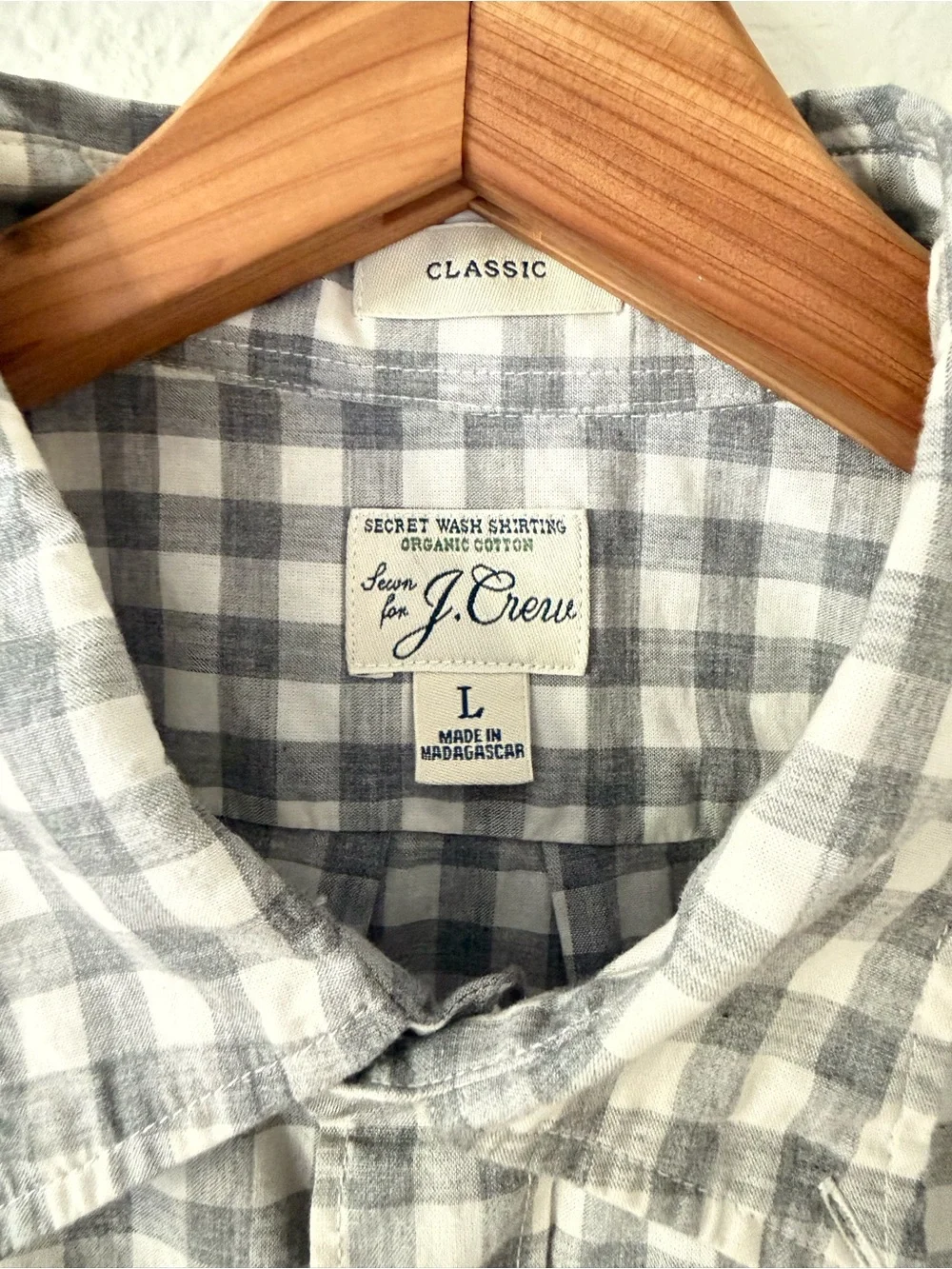 J. Crew lightweight organic