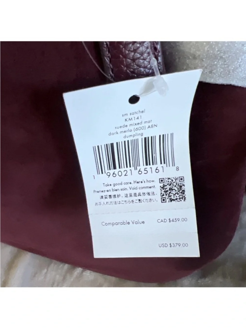 kate spade new tags