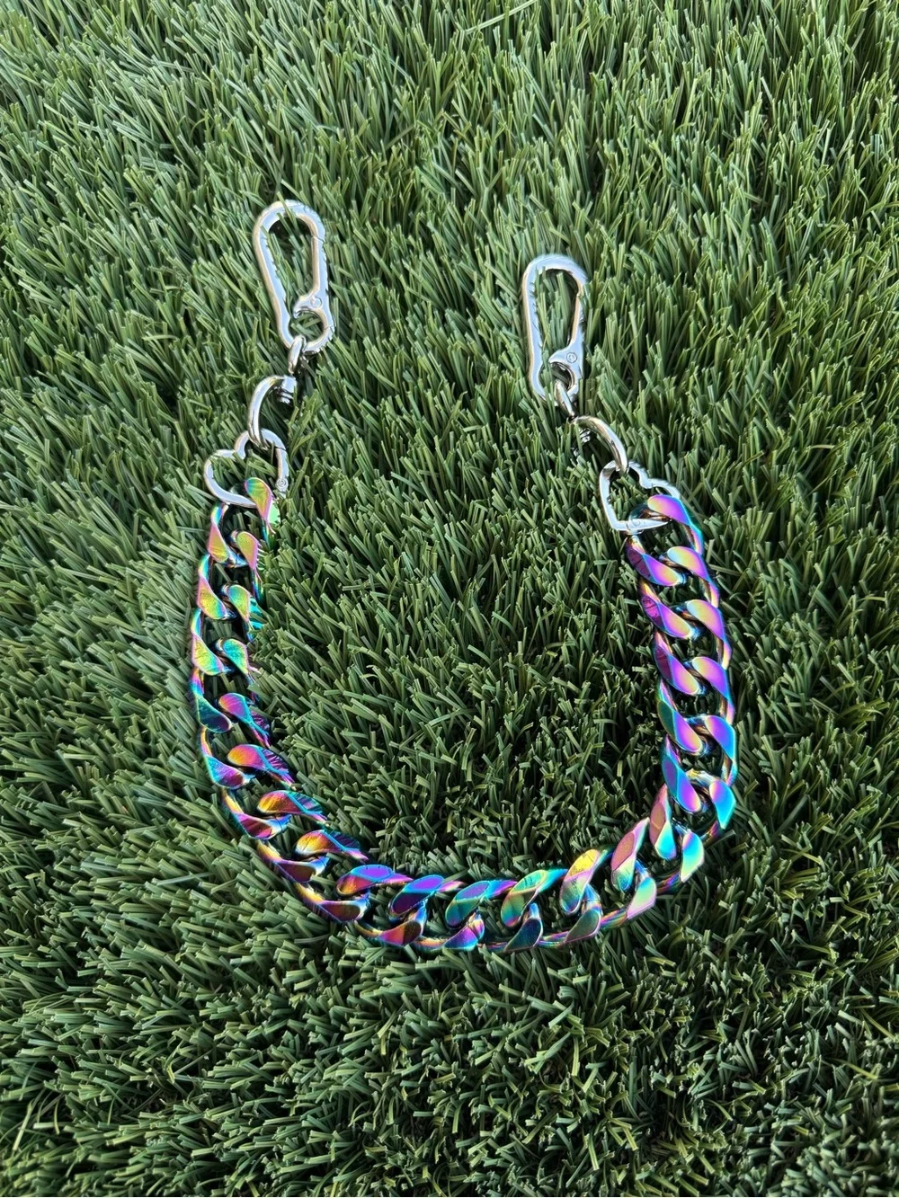 Handmade custom iridescent