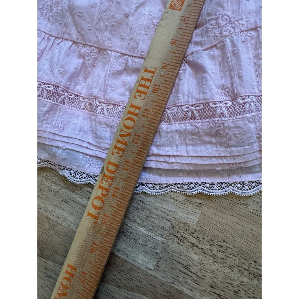 LoveShackFancy skirt stretches
