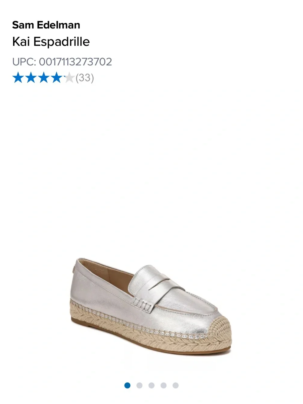 Sam Edelman Kai Espadrille for Women