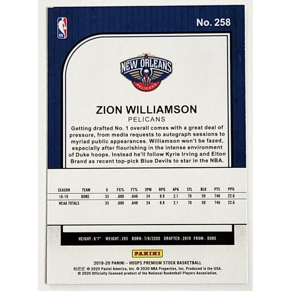 N/A authentic card