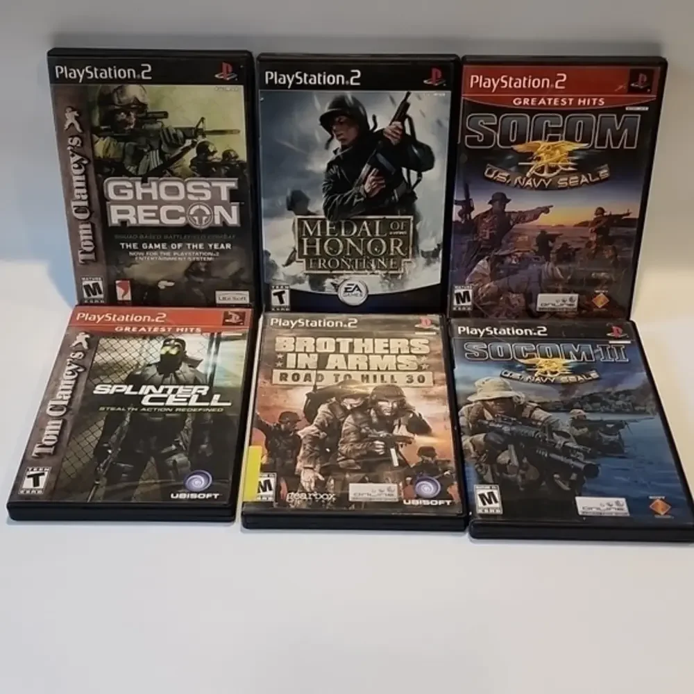 Playstation 2 Lot‎ of 6 Games