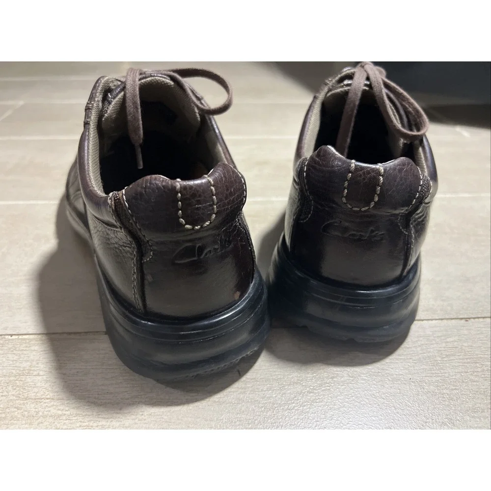 Clarks brown leather