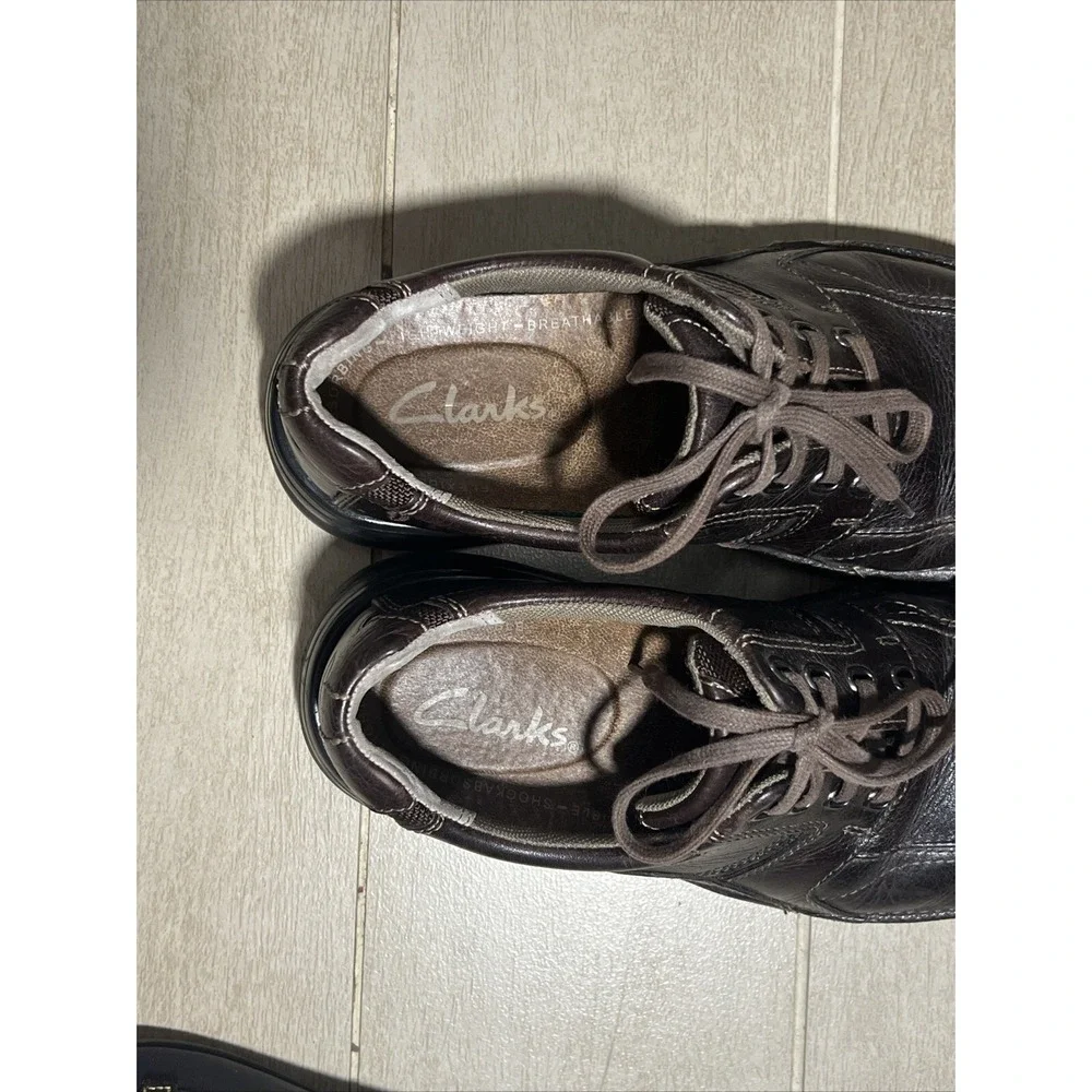 Clarks brown leather
