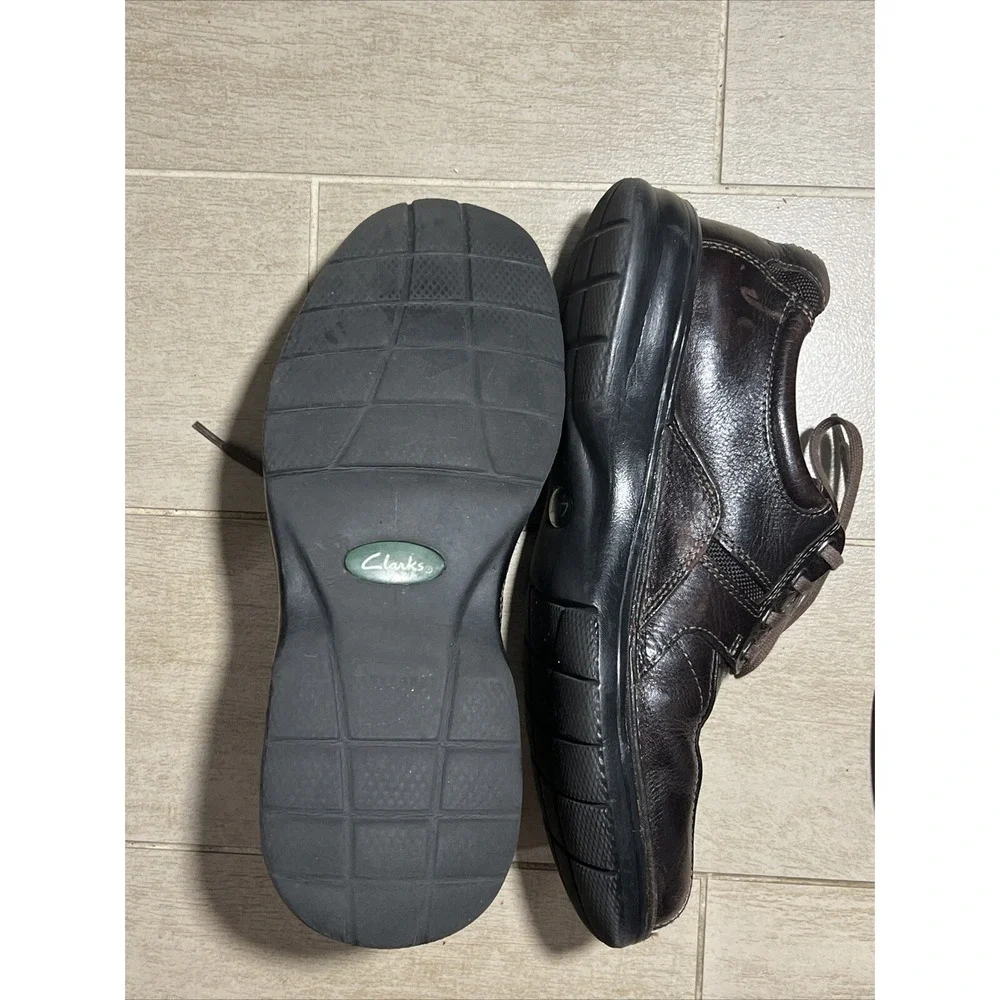 Clarks brown leather