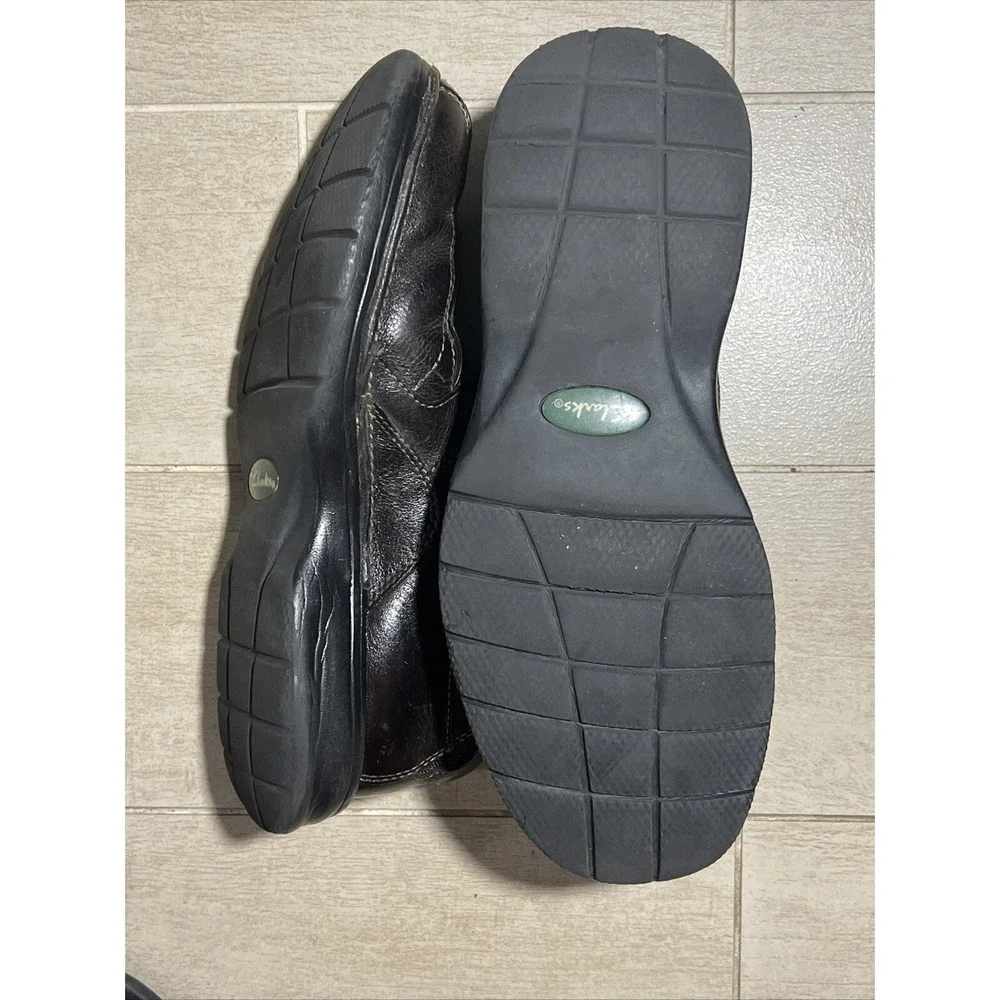 Clarks brown leather