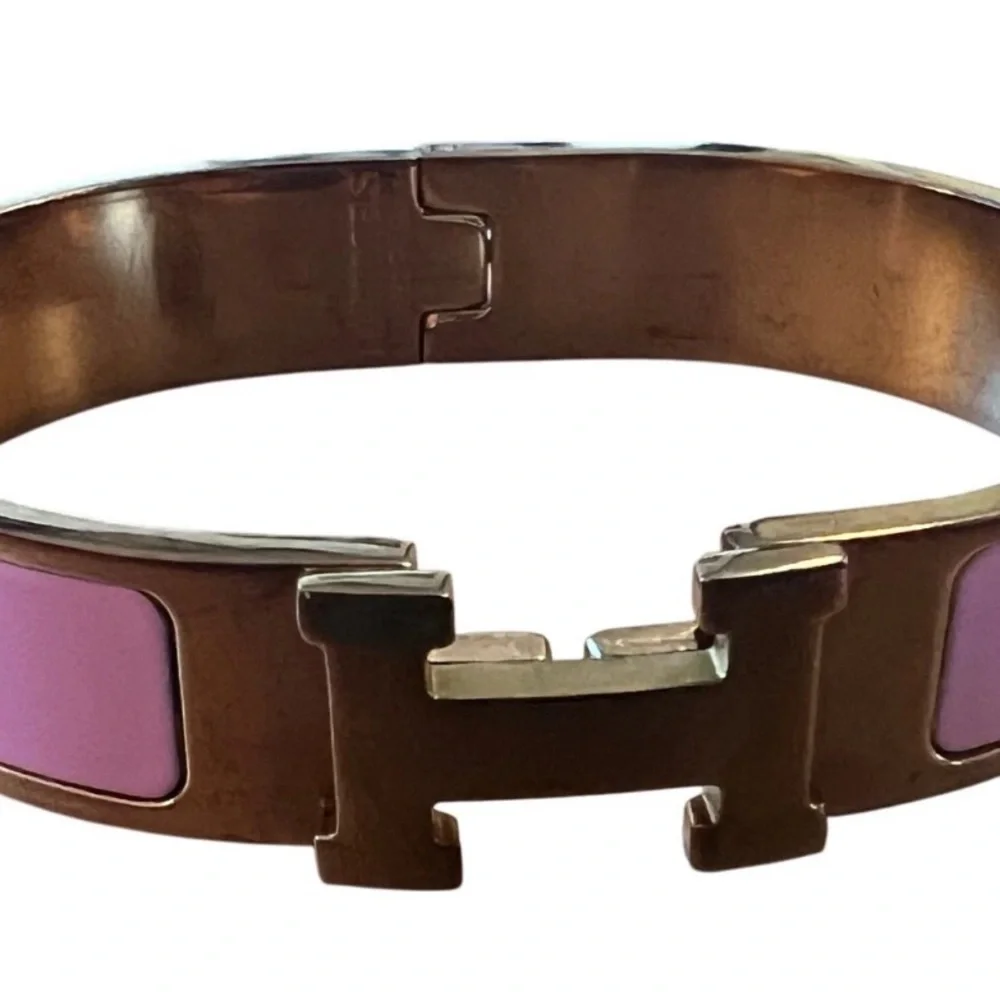 Hermes Pink  Bracelet
