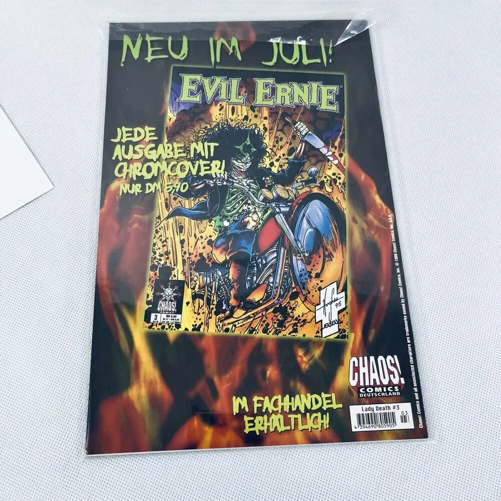 Chaos euro shipping comic
