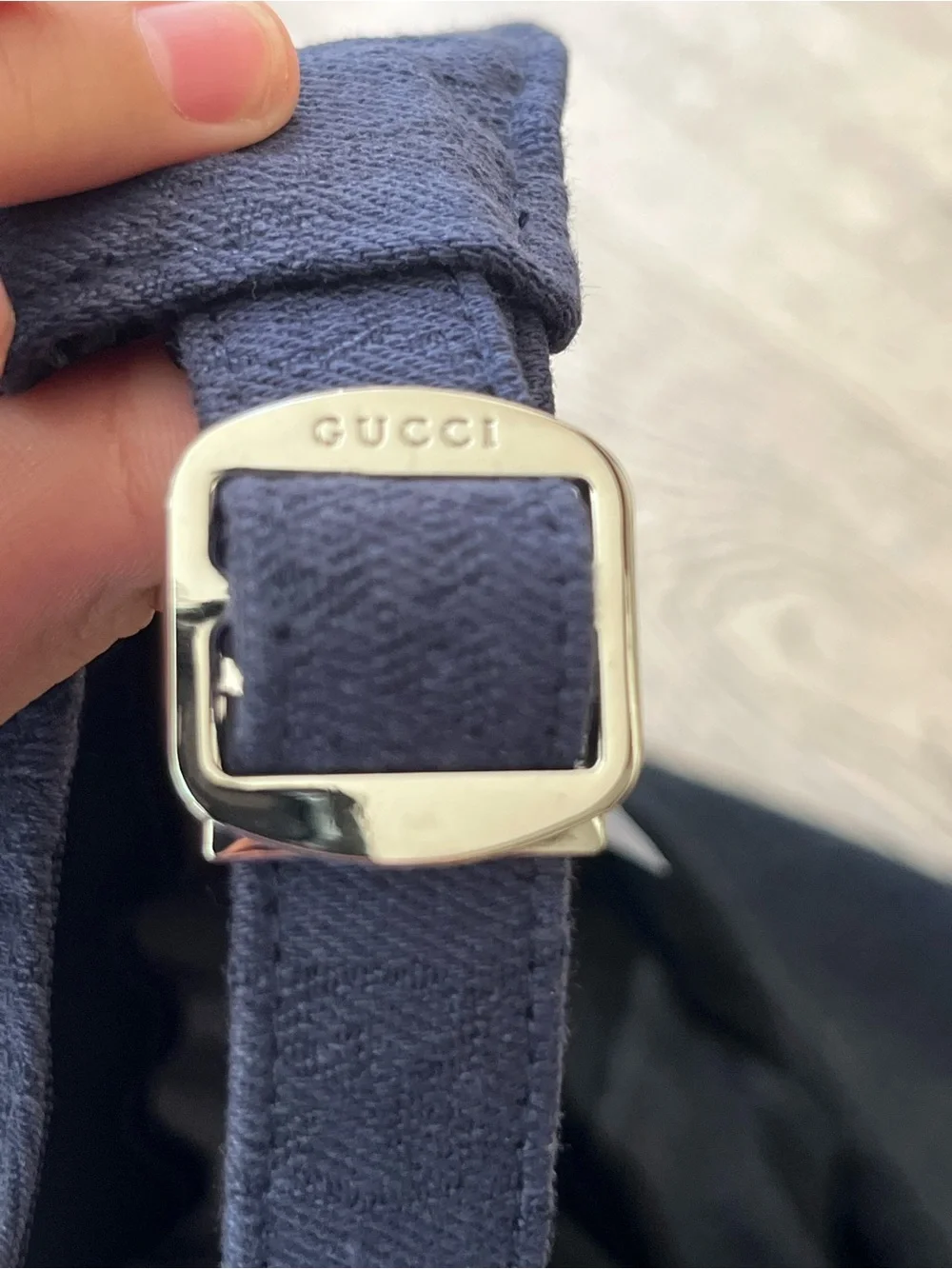 Gucci crown tape navy