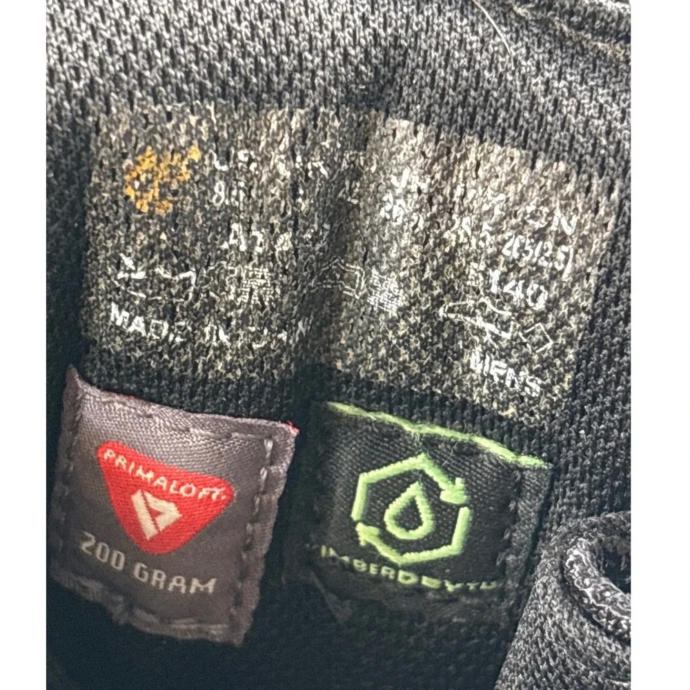 Timberland black waterproof