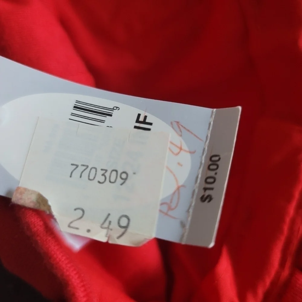 Disney vtg red