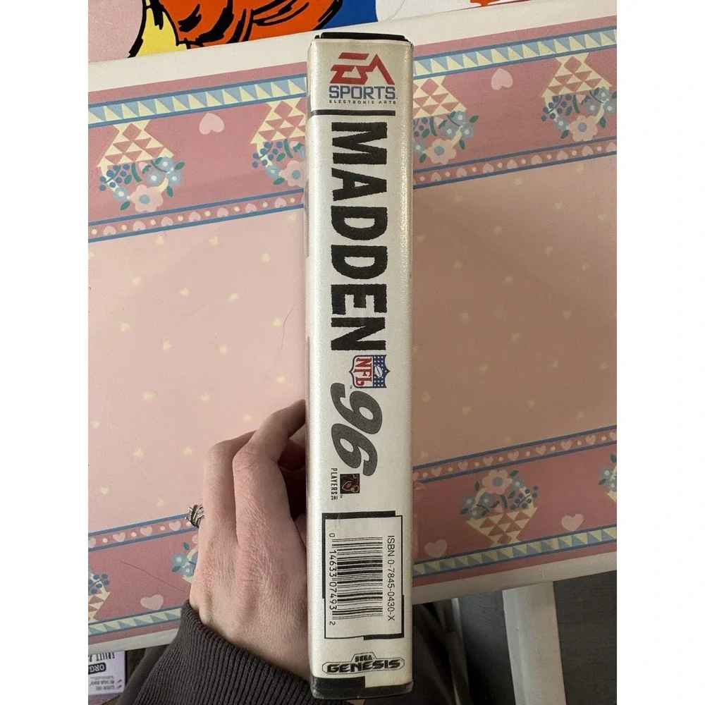 Madden NFL 96‎ (Sega Genesis, 1995) Insert, Untested