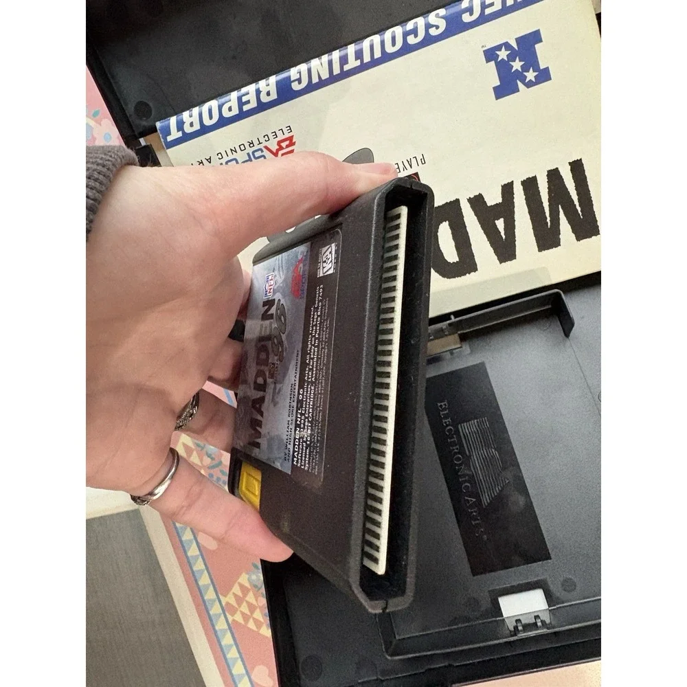 Madden NFL 96‎ (Sega Genesis, 1995) Insert, Untested