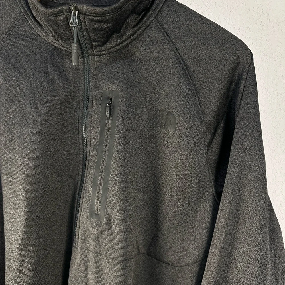 The North Face raglan zip length